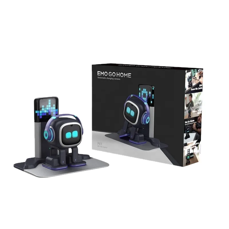 Smart Home Control - 感情表現ロボット「Emo Robot」、音声認識機能搭載、感情表現型コンパニオン、子供と大人のための電子ペット、アプリとホームコントロール対応
