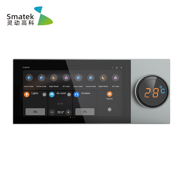 Smart Home Touchscreen Control Panel - 2026年多機能6インチKNX EIBスマートホームシステム壁スイッチタッチスクリーンコントロールパネル
