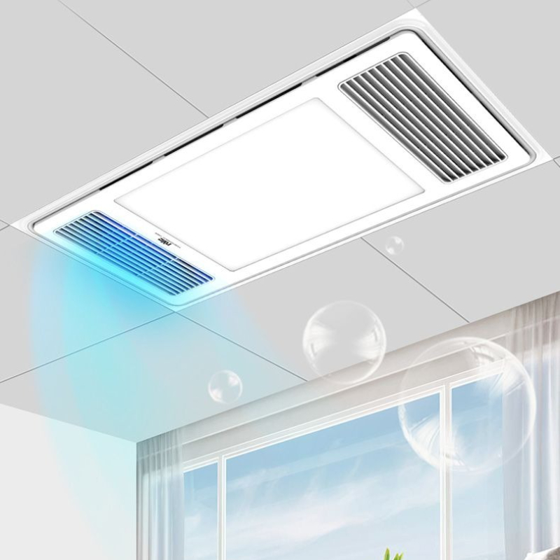 Smart Bathroom Fan - 照明付きトイレ、浴室暖房、換気および排気ファン、天井一体型スマートエアヒーター