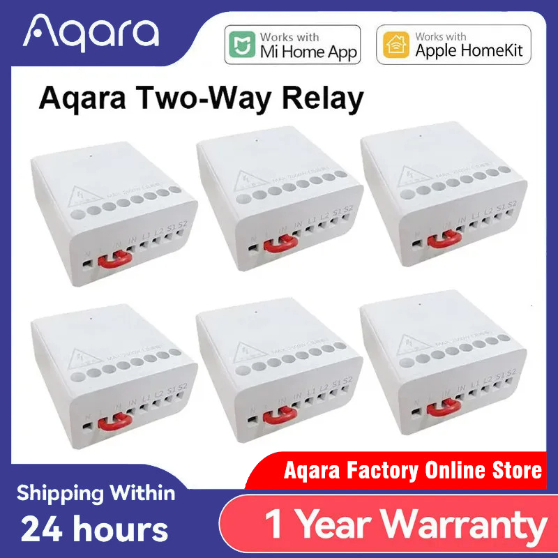 Home Automation Kit - オリジナル Aqara スマート双方向制御モジュールリレースイッチコントローラー Zigbee タイマーチャンネルは Xiaomi