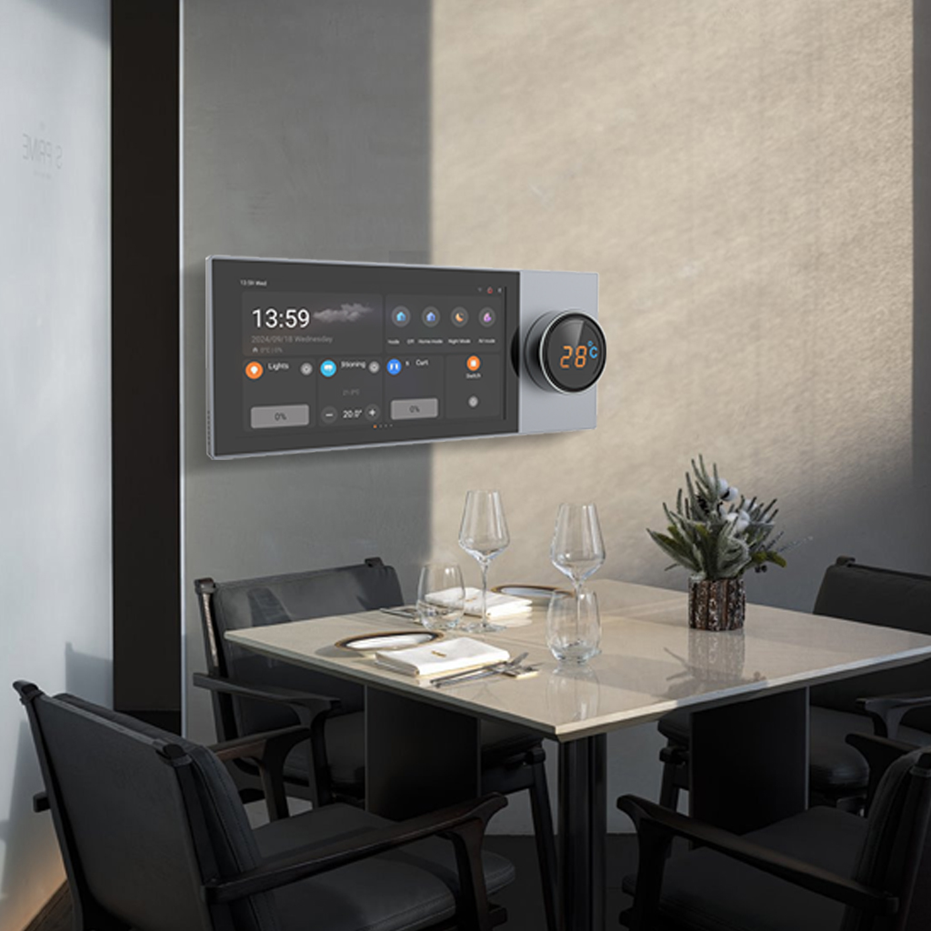 Smart Home Touchscreen Control Panel - 多機能6インチKNX EIBスマートホームシステム壁スイッチタッチスクリーンコントロールパネル