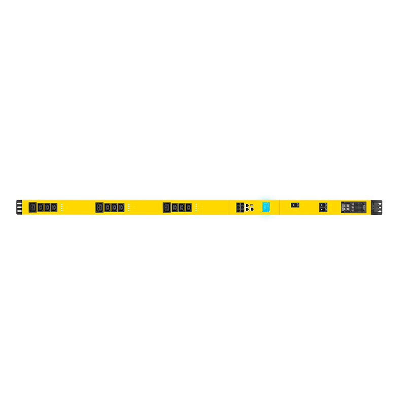 Smart Power Strip - インテリジェントラック電源タップ 3相スマートPDU（12個のIECソケット搭載、リモートIP監視＆オン/オフ制御、C13/C19コンセント）