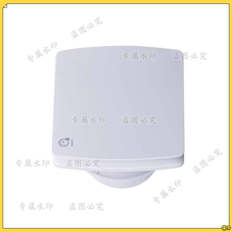 Smart Bathroom Fan - ラオファンスマートウィンドウ換気扇湿度トイレ浴室埋め込み排気ファンホテル壁排気用