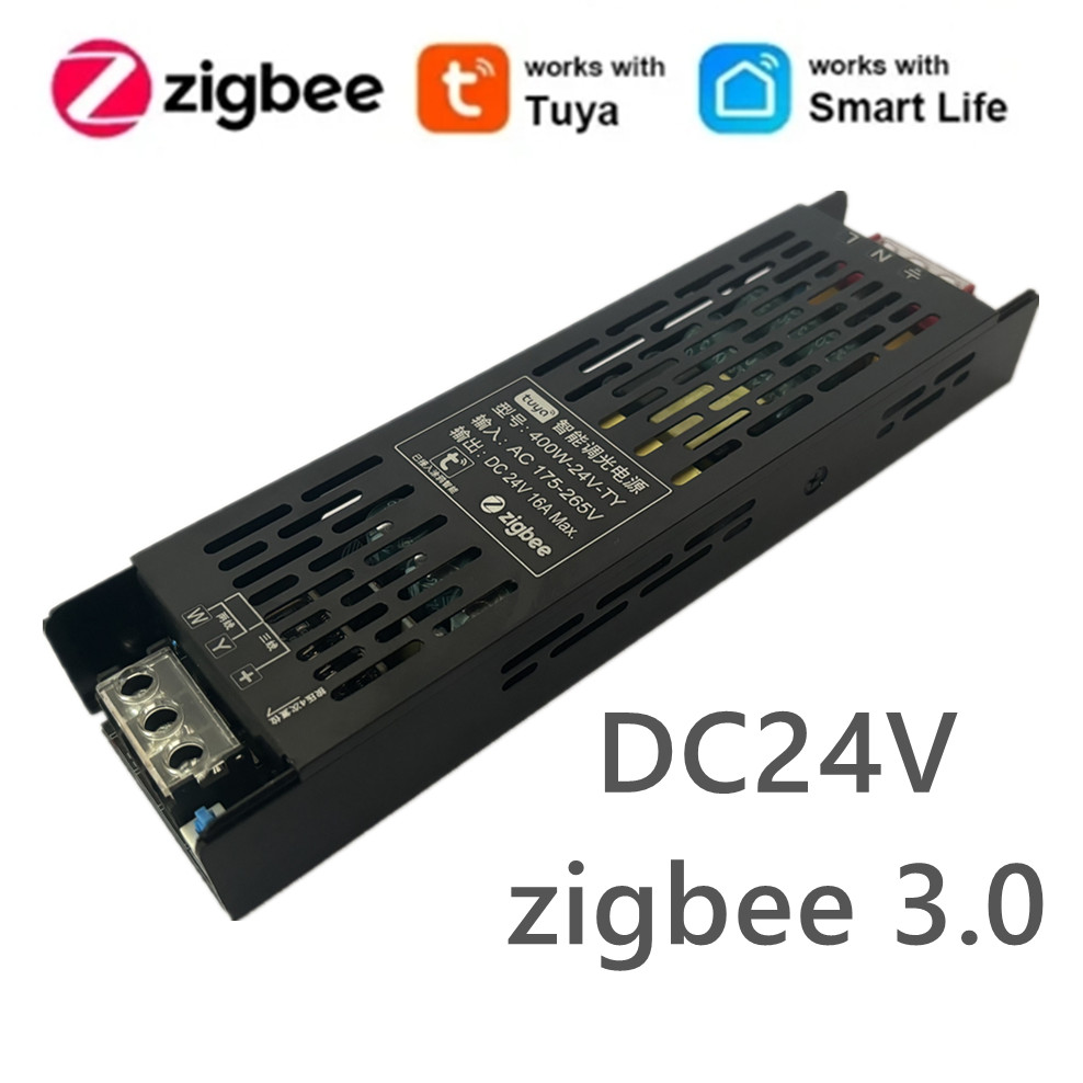 Smart Power Strip - DC 24V LED 電源調光器変圧器 AC175-265V Tuya