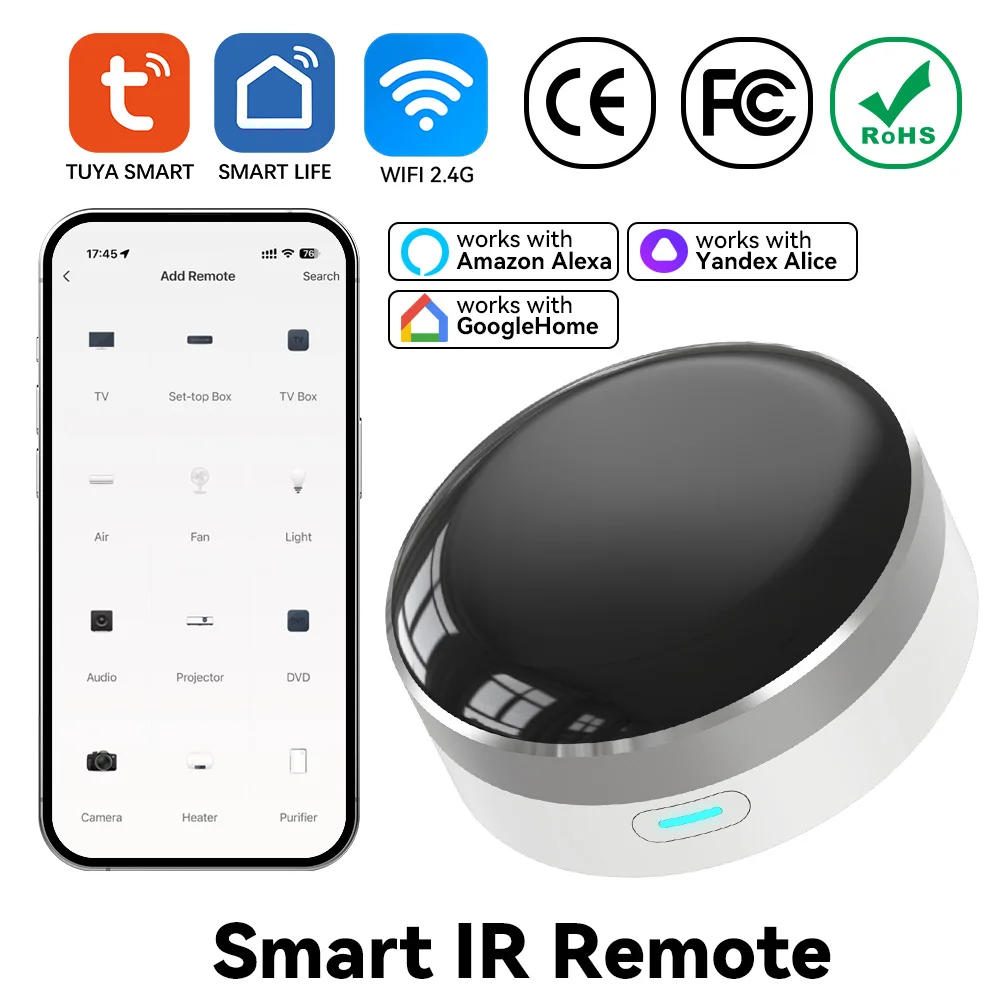 Smart Home Registration - YFK WiFi スマート IR ブラスター ユニバーサル