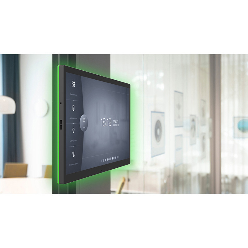 Smart Home Touchscreen Control Panel - 10.1インチと15.6インチの手動式Android IPSスマートホームコントロールパネル、プラスチック製、WiFi、USB対応、RV、ガレージ、バー、オートメーション、ホテル用、タッチスクリーン、音声制御
