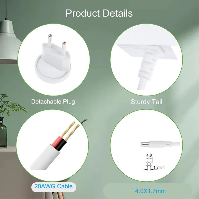 24V 充電器 Yeelight スマートストリップライト  - Smart Power Strip のレビューと価格