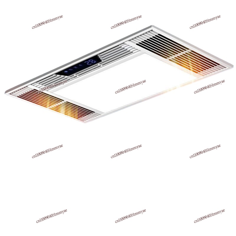 浴室暖房ファン付き、アルミボディ、天井一体型暖房、照明、換気 - Smart Bathroom Fan のレビューと価格