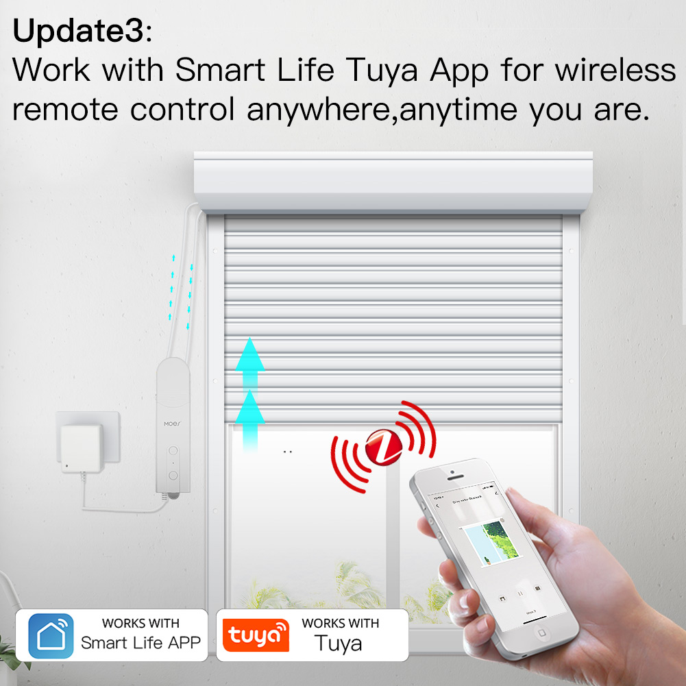 MOES ZigBee スマート DIY 電動ローラーブライ - Smart Home Registration のレビューと価格