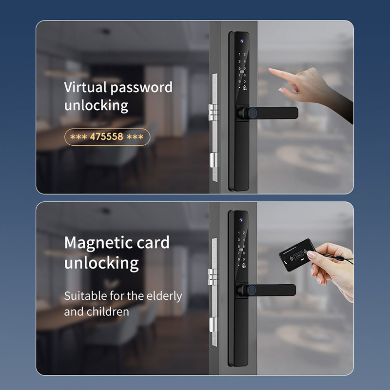 Yige X2M屋外防水スマートドアロック アルミ合金製 狭 - Smart Door Lock のレビューと価格