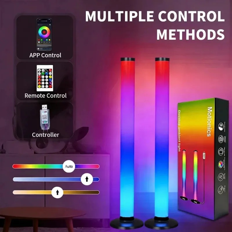 RGB LEDライトバー USB給電式、スマートTVアンビエ - Smart Home Control のレビューと価格
