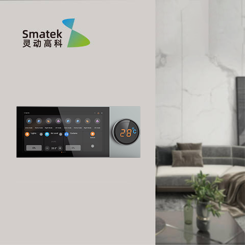 多機能6インチKNX EIBスマートホームシステム壁スイッチ - Smart Home Touchscreen Control Panel のレビューと価格