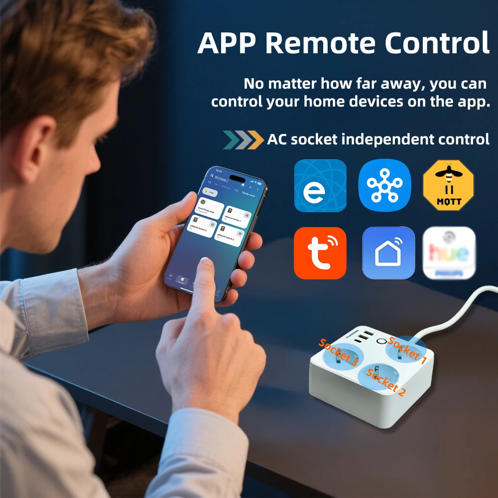 BORUIDAPLS ZigBee EU スマート電源タップ - Smart Power Strip のレビューと価格