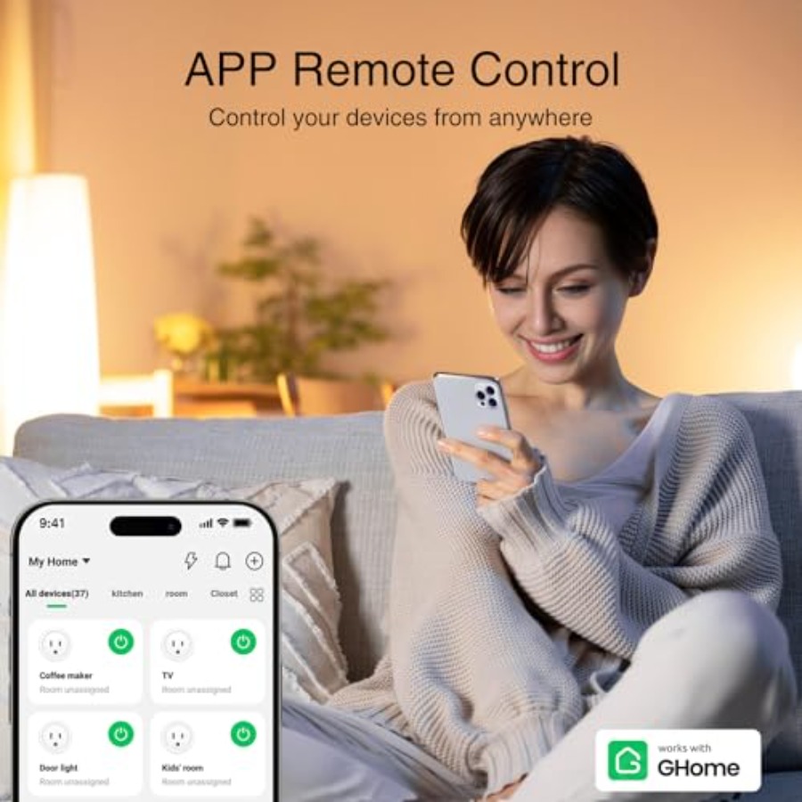 プラグ、WiFiスマートプラグはAlexaとGoogle H - Smart Home Hub のレビューと価格