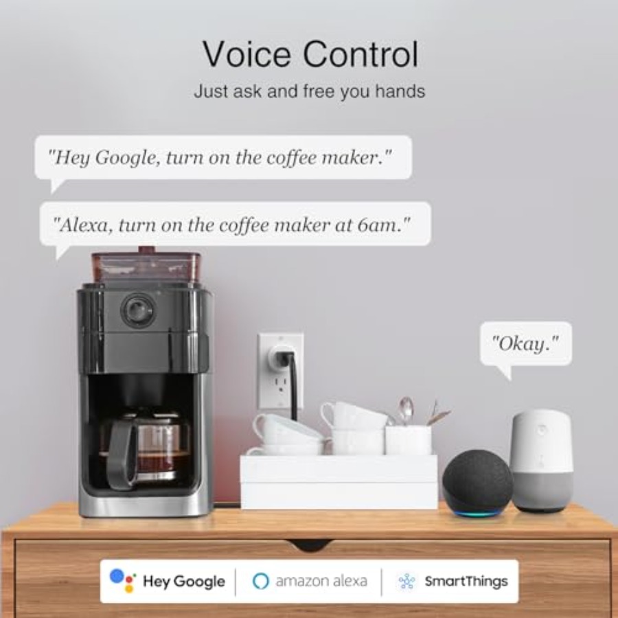 プラグ、WiFiスマートプラグはAlexaとGoogle H - Smart Home Hub のレビューと価格