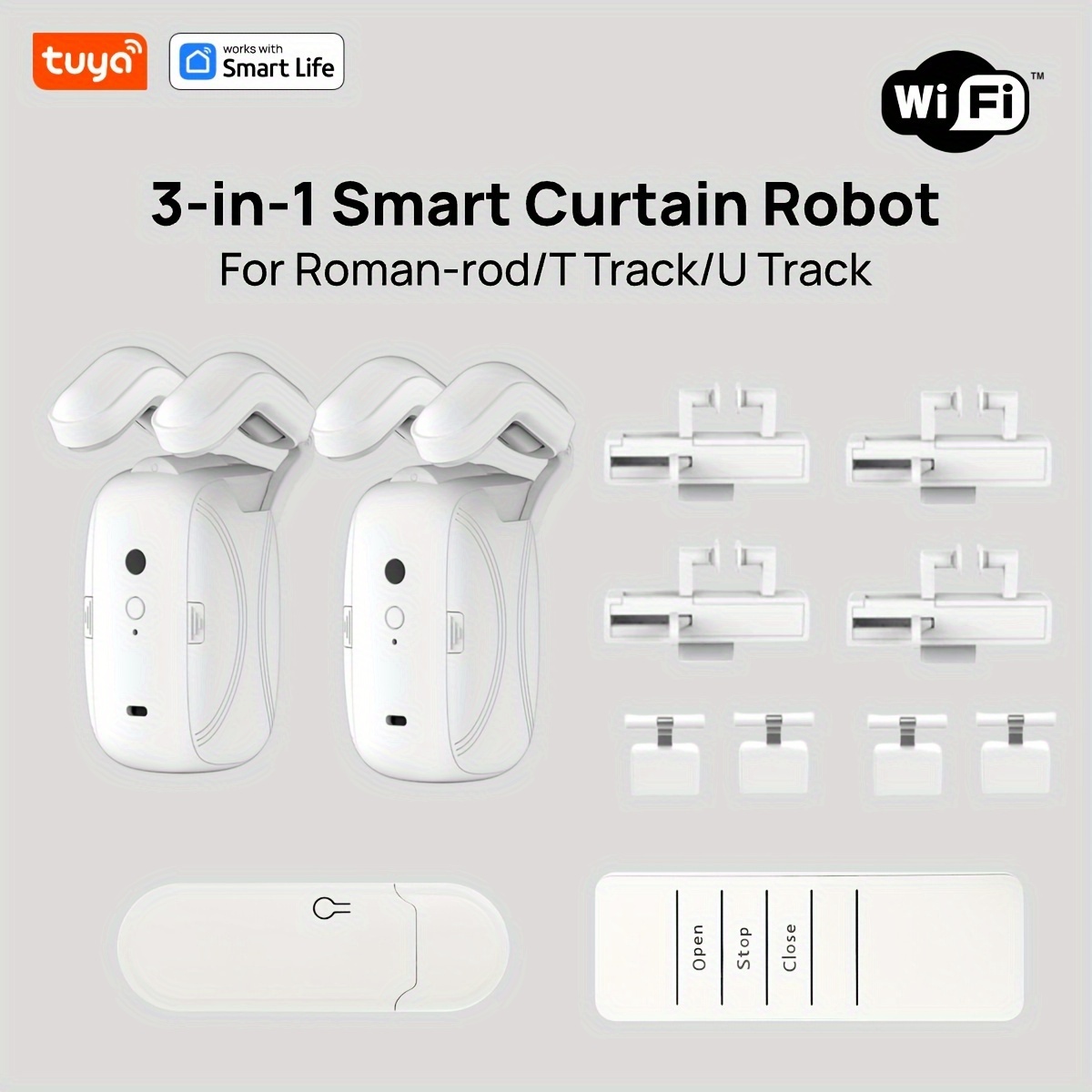 1/2個入り Tuya スマートWiFiカーテンロボット ( - Smart Home Registration のレビューと価格