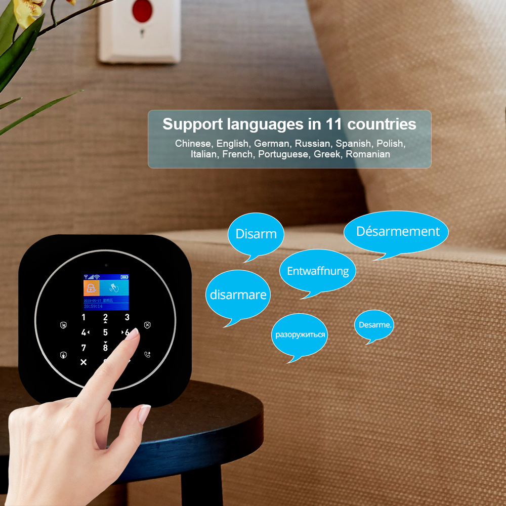 KERUI G12 ワイヤレス Tuya ホーム警報システム - Home Automation Kit のレビューと価格