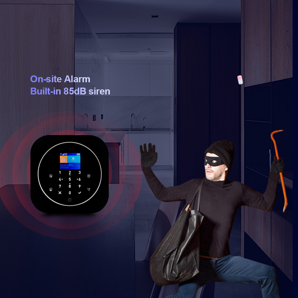 KERUI G12 ワイヤレス Tuya ホーム警報システム - Home Automation Kit のレビューと価格