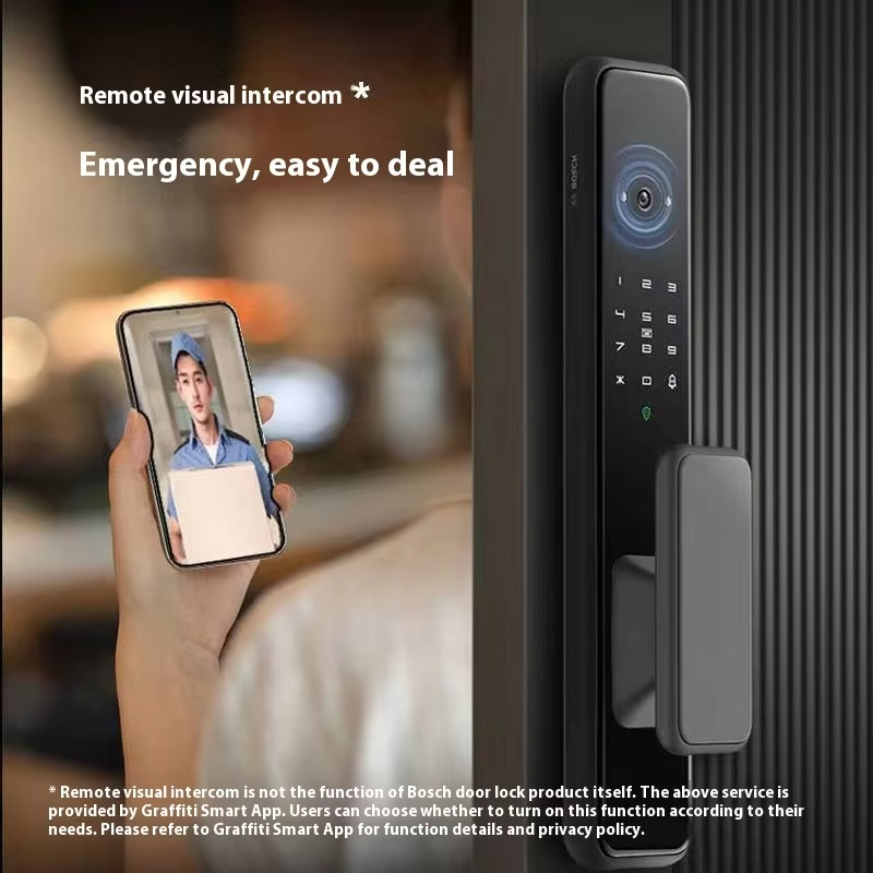 全自動スマートロック EL600Vf ビデオ顔認証 指紋・パ - Smart Door Lock のレビューと価格