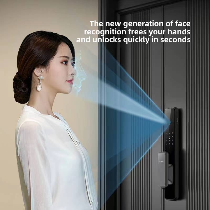 全自動スマートロック EL600Vf ビデオ顔認証 指紋・パ - Smart Door Lock のレビューと価格