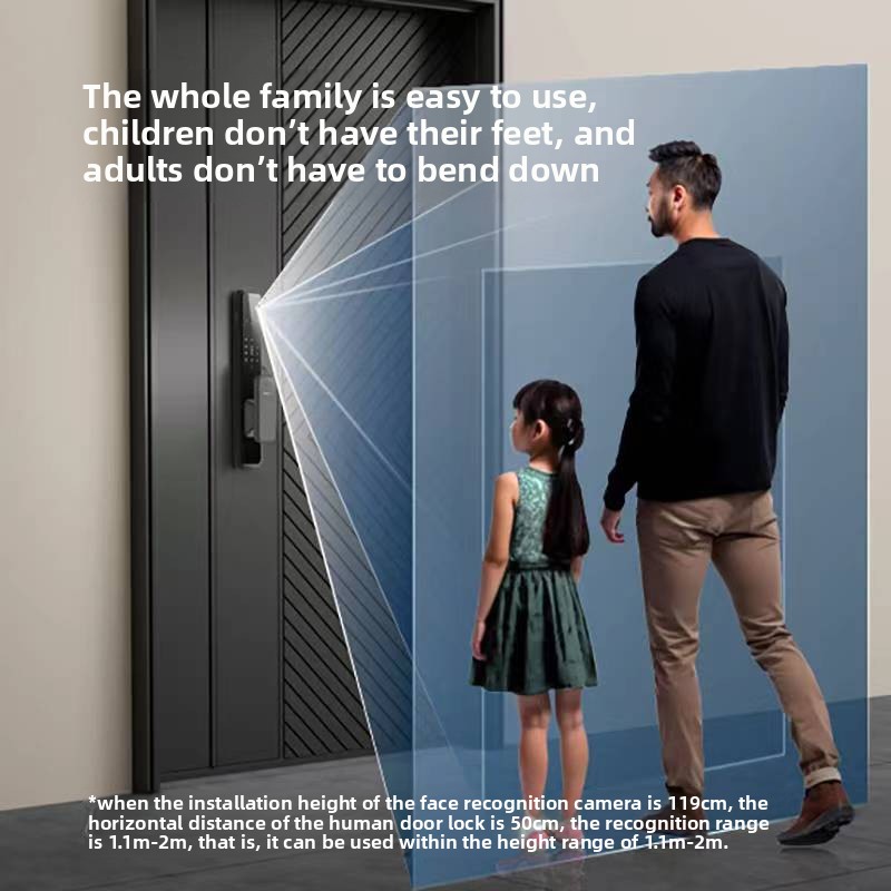 全自動スマートロック EL600Vf ビデオ顔認証 指紋・パ - Smart Door Lock のレビューと価格
