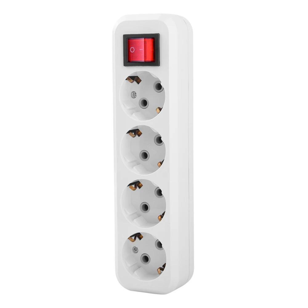 EU-ヨーロッパのプラグ,ACソケット,オン/オフボタン,ホ - Smart Power Strip のレビューと価格