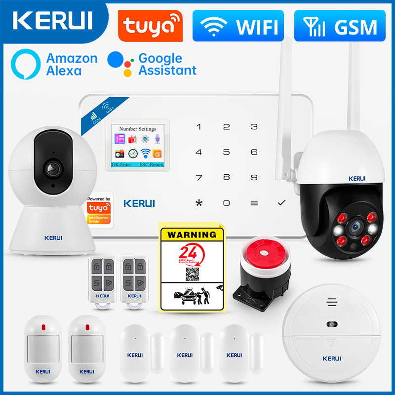 KERUI W181 警報システム Secutrity ホー - Home Automation Kit のレビューと価格