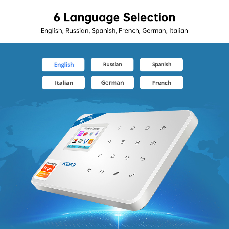 KERUI W181 警報システム Secutrity ホー - Home Automation Kit のレビューと価格