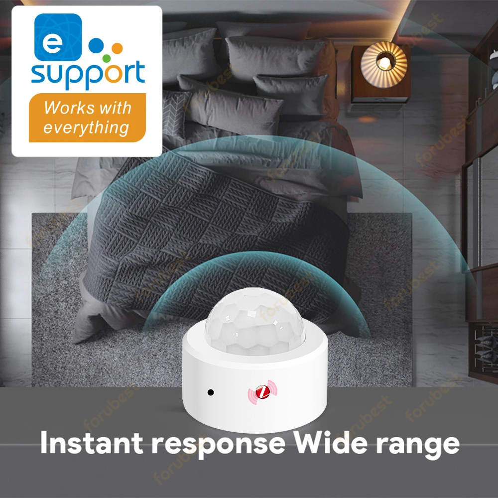 Zigbee 3.0 人感センサー PIR 赤外線検出器 ス - Smart Home Hub のレビューと価格