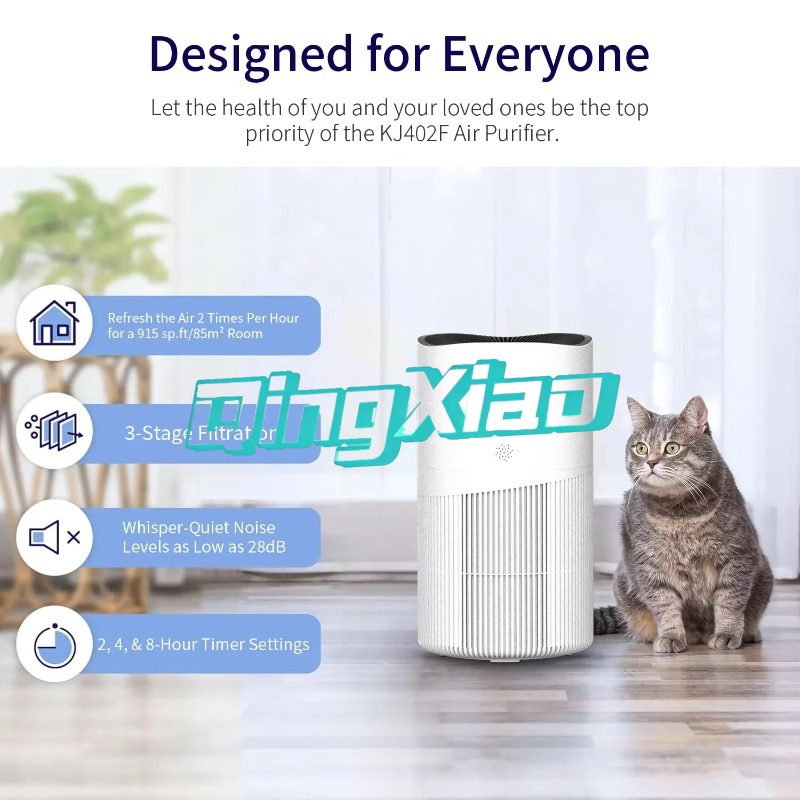 スマートアプリ制御空気清浄機、煙の臭いを除去、マイナスイオン - Smart Home Control のレビューと価格