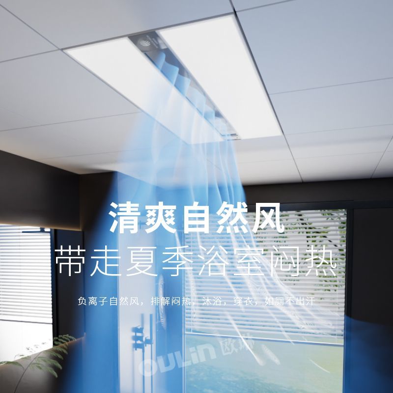 スマート3-in-1浴室天井ヒーター - 排気ファン、照明、 - Smart Bathroom Fan のレビューと価格