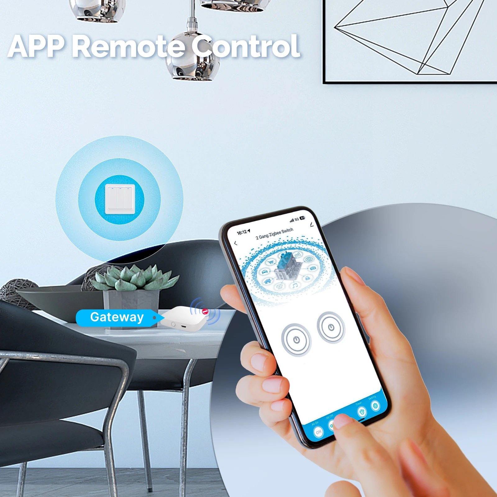 MOES ZigBeeスマートライトスイッチ Tuya ニュ - Smart Home Moes のレビューと価格