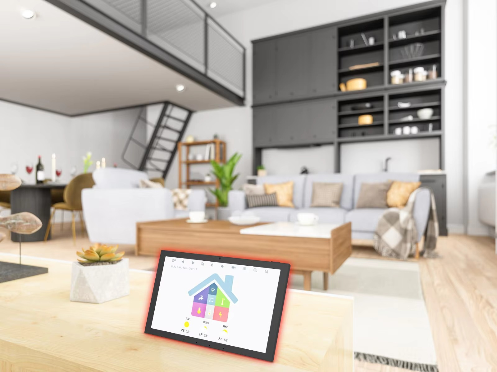 10.1インチと15.6インチの手動式Android IPS - Smart Home Touchscreen Control Panel のレビューと価格